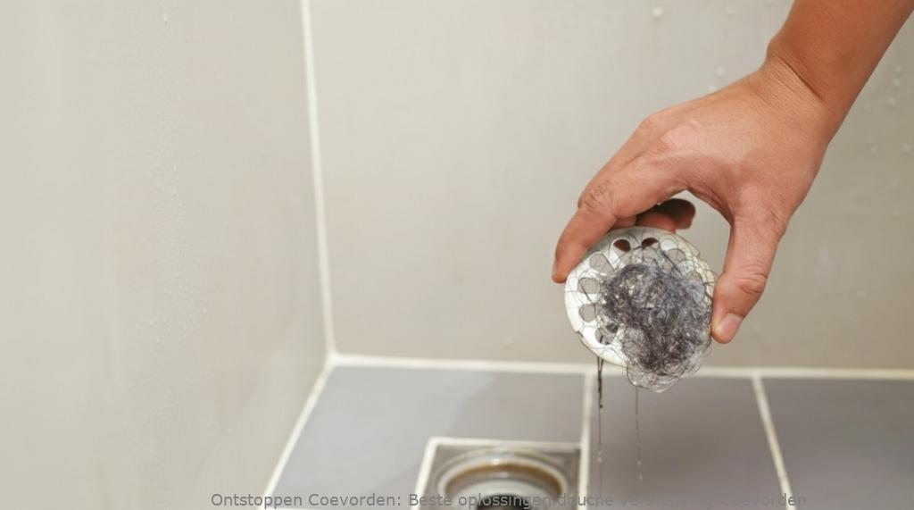 Beste oplossingen douche verstopping Coevorden