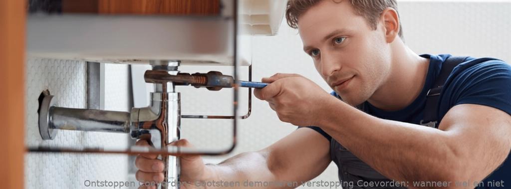 Gootsteen demonteren verstopping Coevorden: wel of niet?