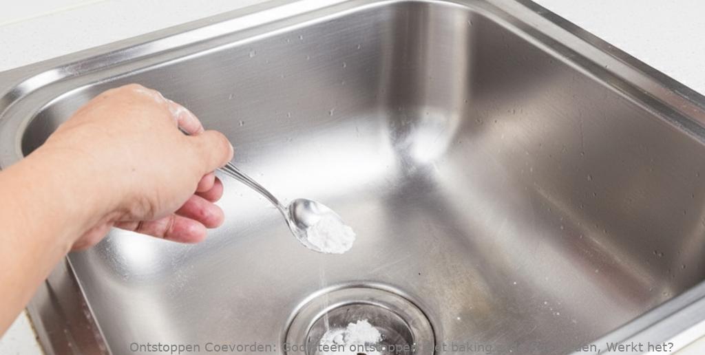 Gootsteen ontstoppen met baking soda Coevorden, Werkt het?