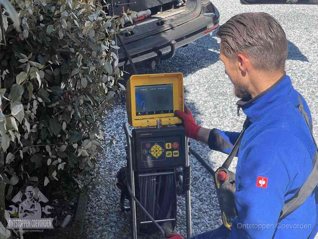 Rioolinspectie met camera in Coevorden
