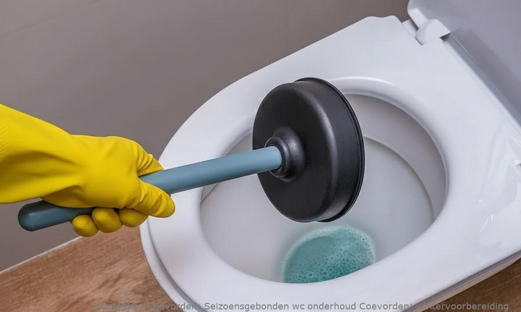 Seizoensgebonden wc onderhoud Coevorden: wintervoorbereiding