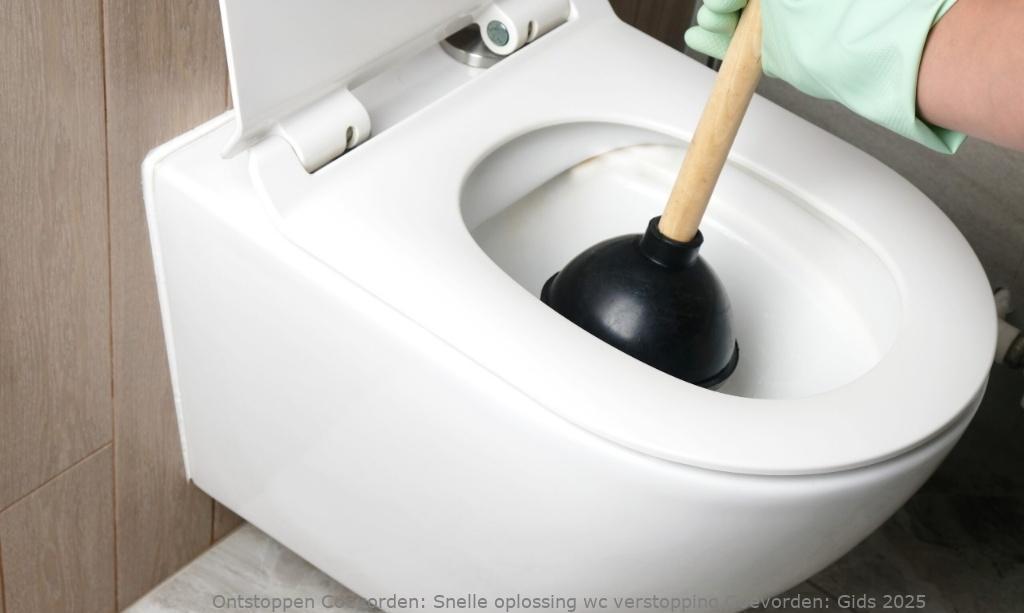 Snelle oplossing wc verstopping Coevorden: Gids 2025