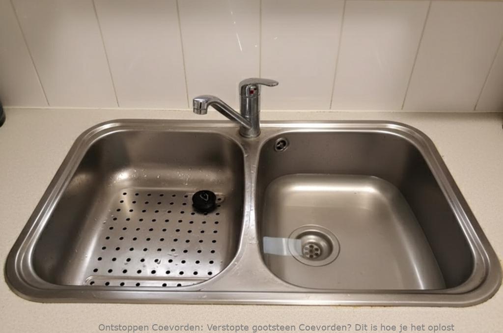 Verstopte gootsteen Coevorden? Dit is hoe je het oplost