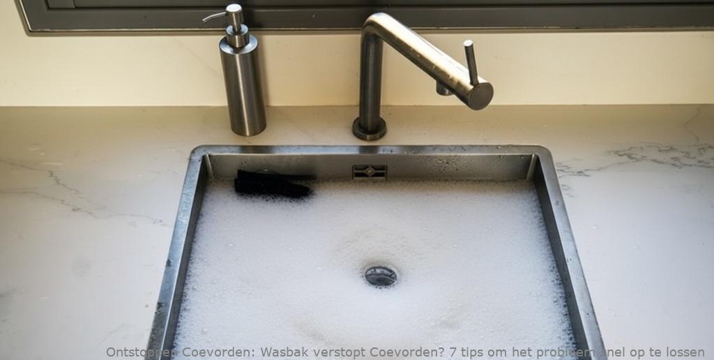 Wasbak verstopt Coevorden? 7 tips om het probleem snel op te lossen